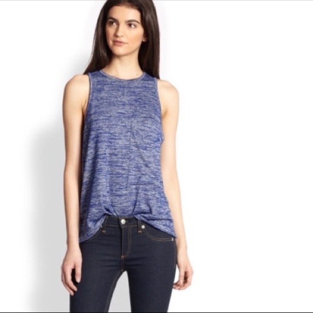 Rag & bone blue tank top - size medium